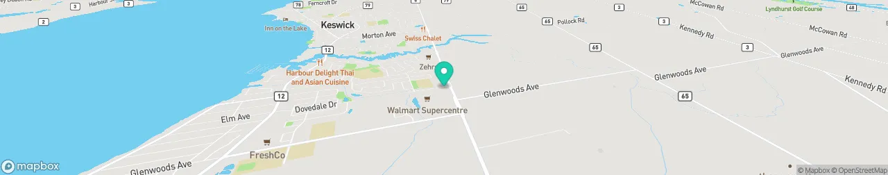 ev charging station on the map