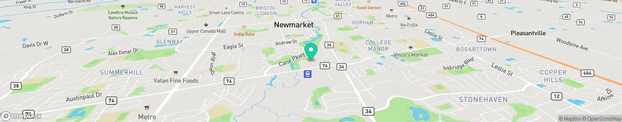 ev charging station on the map