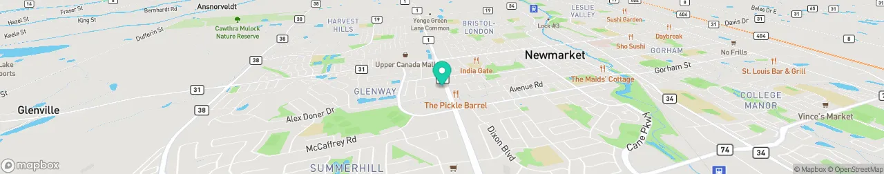 borne de recharge sur la carte