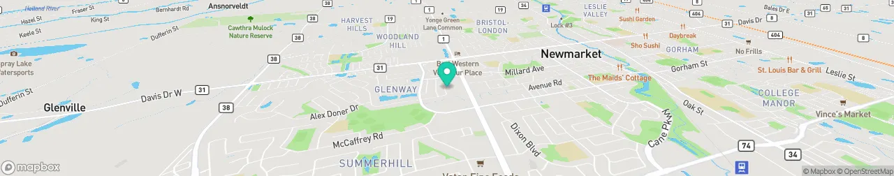 ev charging station on the map