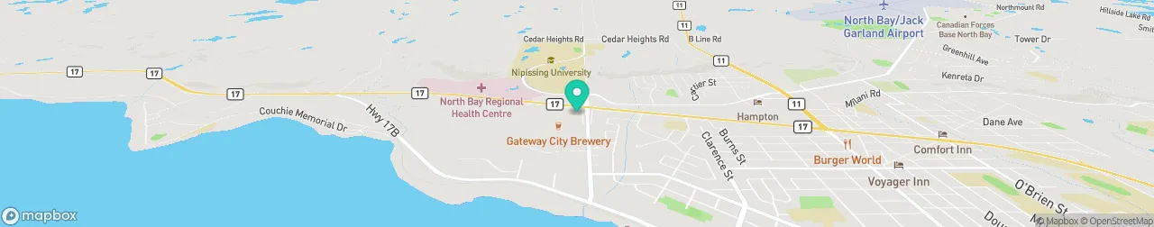 borne de recharge sur la carte