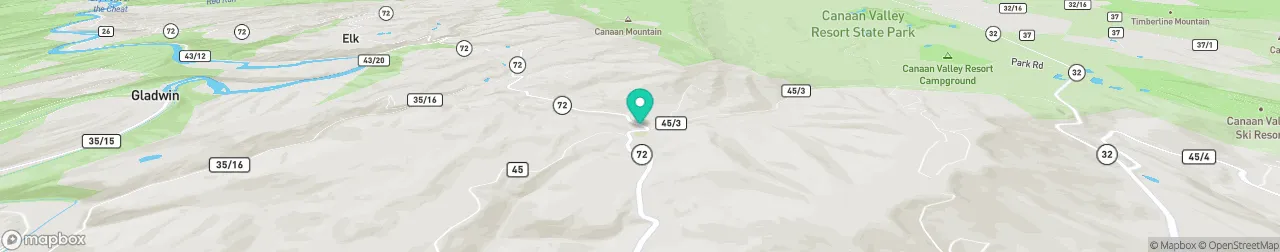 borne de recharge sur la carte