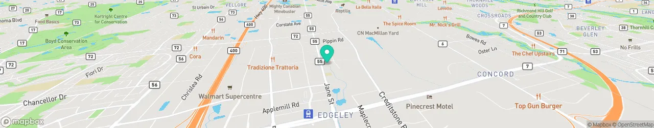 ev charging station on the map