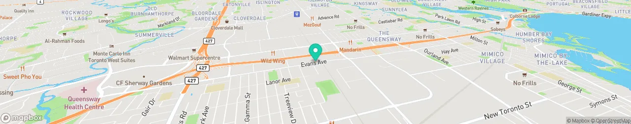 ev charging station on the map