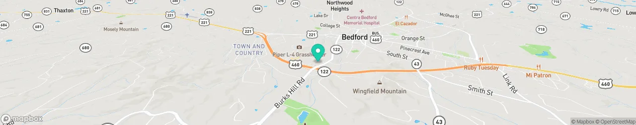 borne de recharge sur la carte