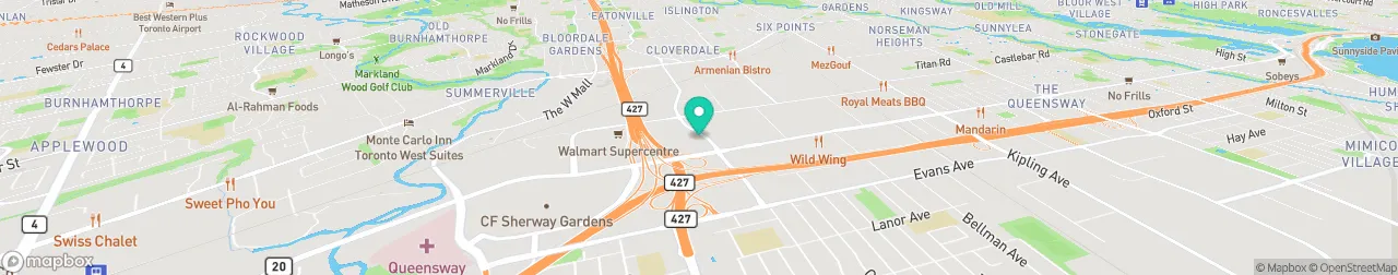 ev charging station on the map