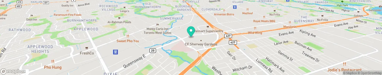 ev charging station on the map