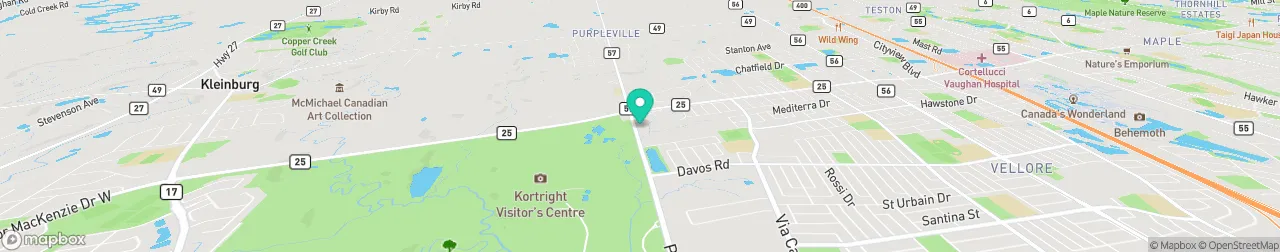 borne de recharge sur la carte