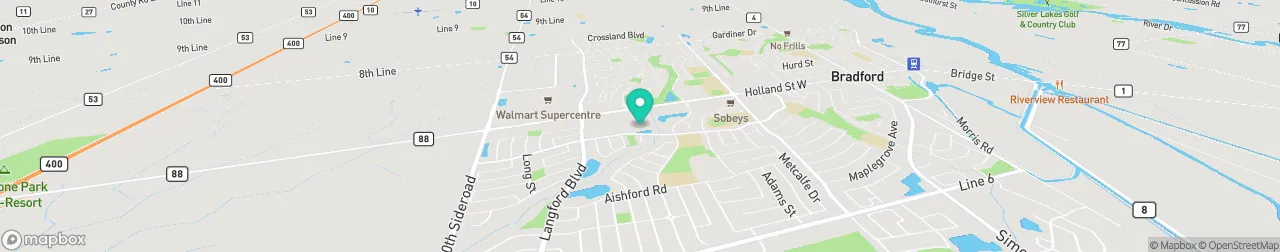 borne de recharge sur la carte