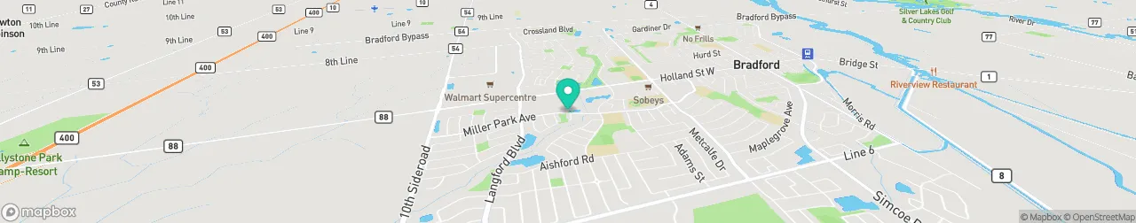 borne de recharge sur la carte