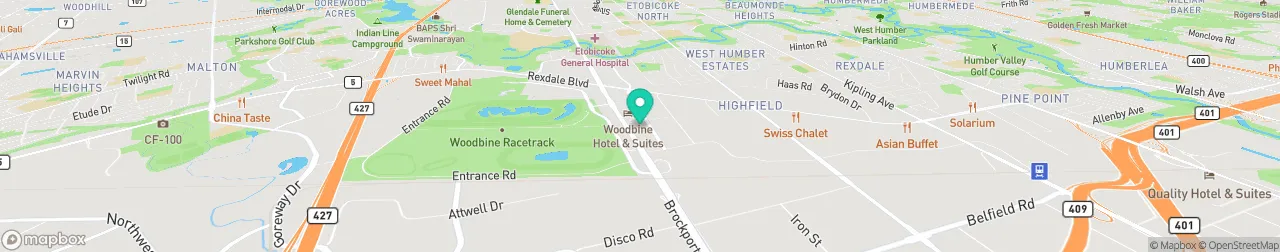 ev charging station on the map