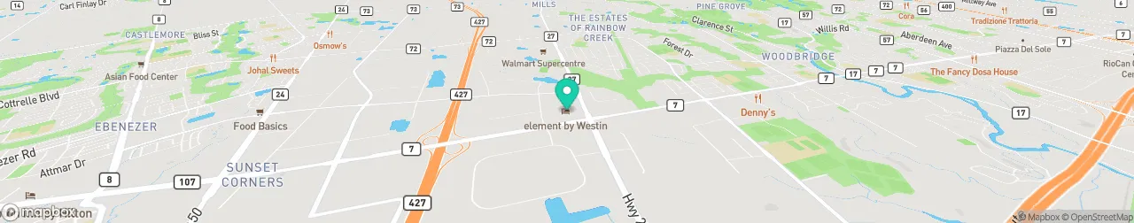 borne de recharge sur la carte