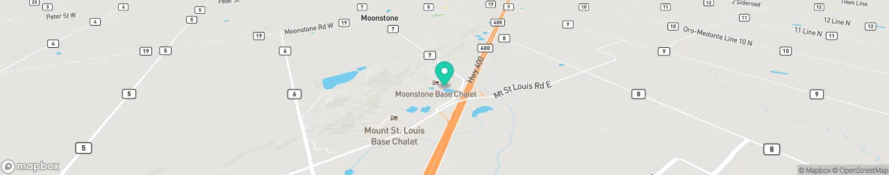 borne de recharge sur la carte