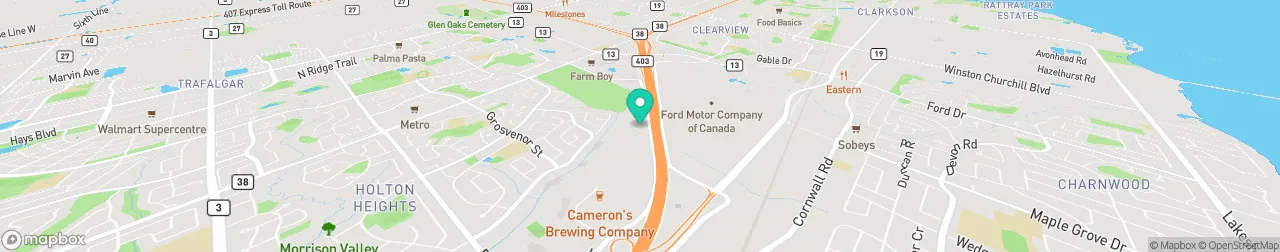 ev charging station on the map