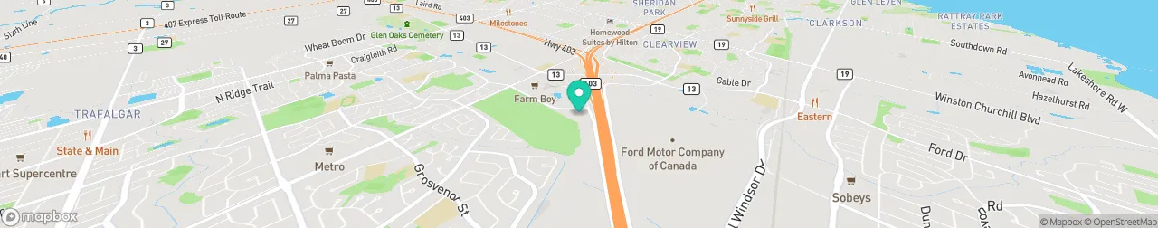 borne de recharge sur la carte