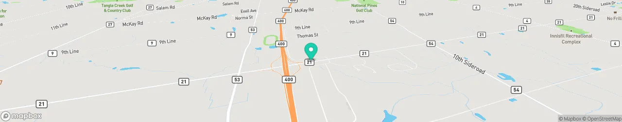 ev charging station on the map