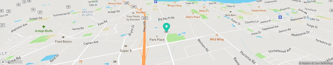 borne de recharge sur la carte