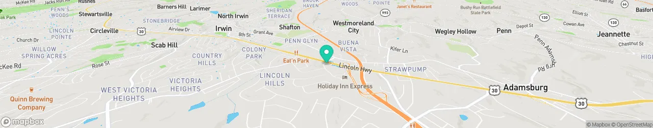 borne de recharge sur la carte