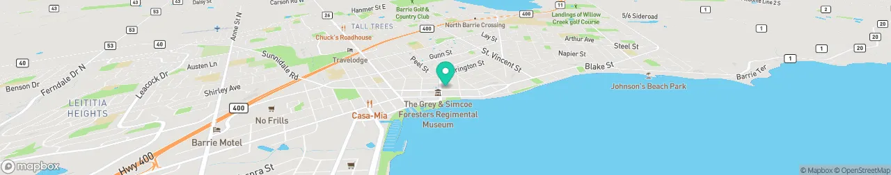 borne de recharge sur la carte