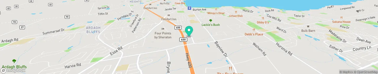 borne de recharge sur la carte