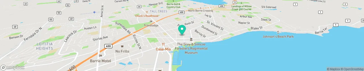 borne de recharge sur la carte