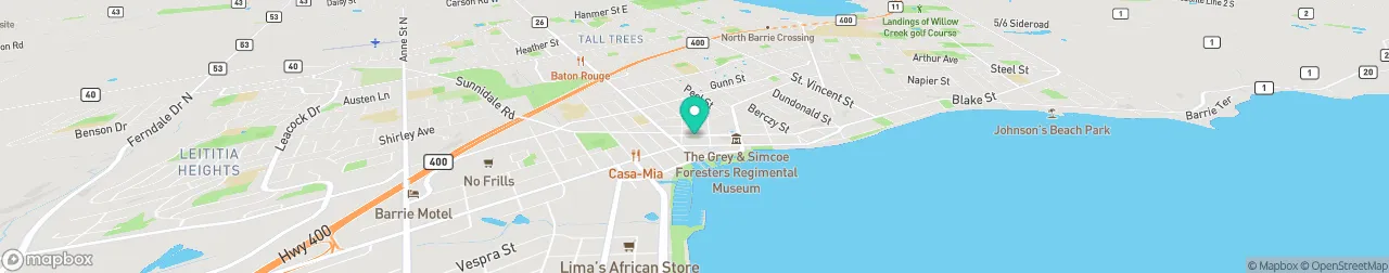 borne de recharge sur la carte