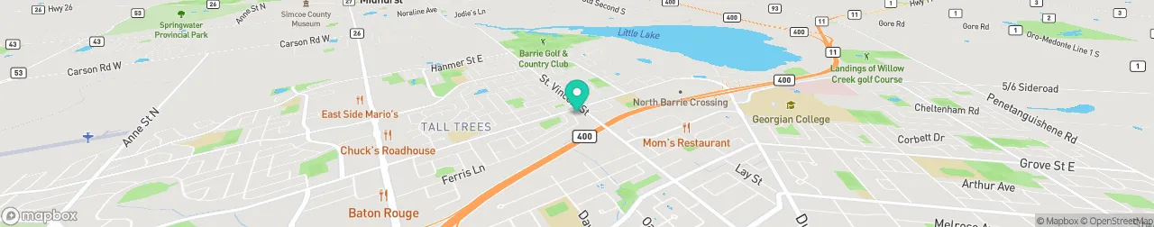 ev charging station on the map