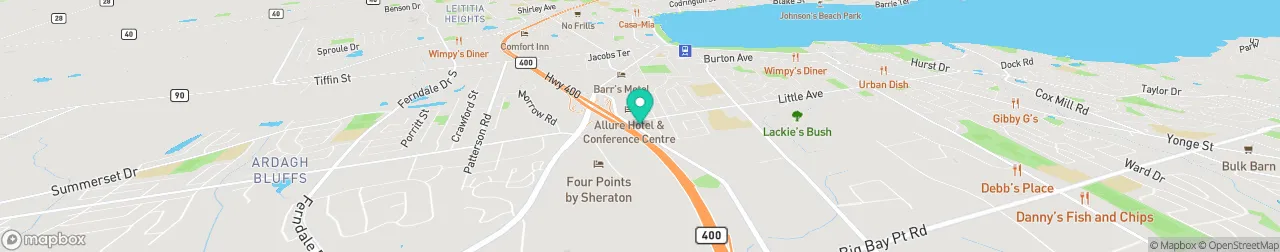 ev charging station on the map