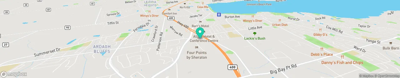 ev charging station on the map