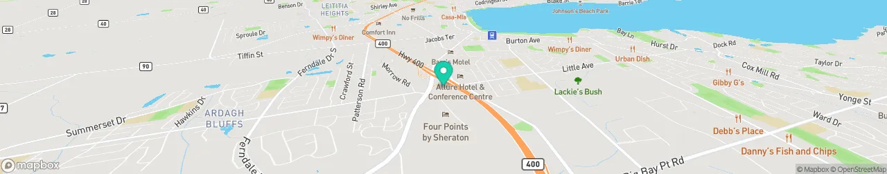 borne de recharge sur la carte