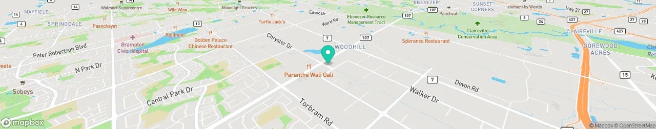 borne de recharge sur la carte