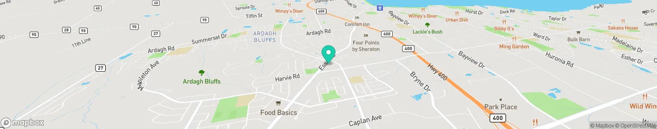 ev charging station on the map