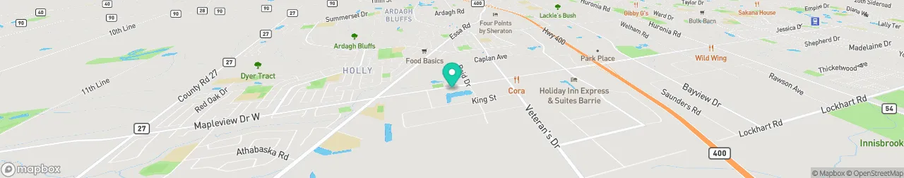 ev charging station on the map