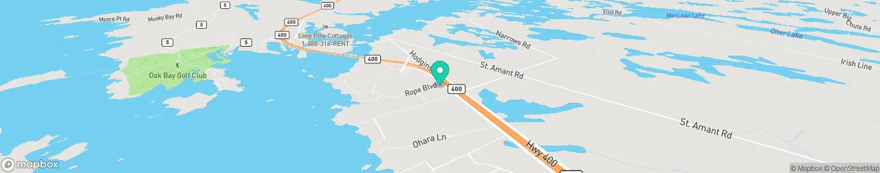 borne de recharge sur la carte