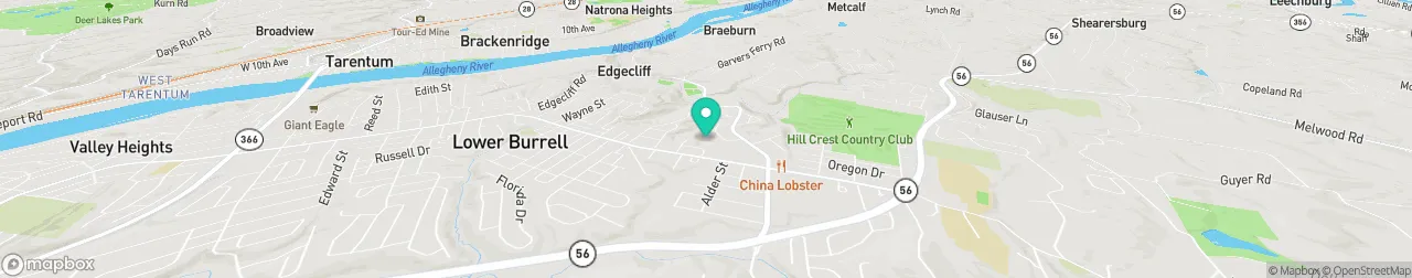 ev charging station on the map