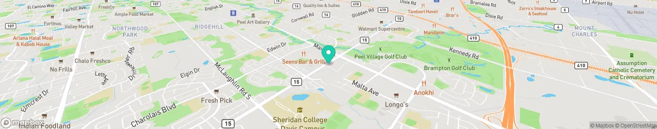 ev charging station on the map