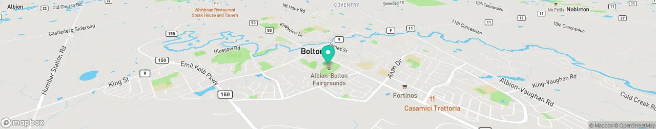 ev charging station on the map