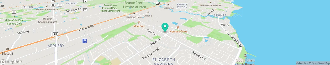 ev charging station on the map