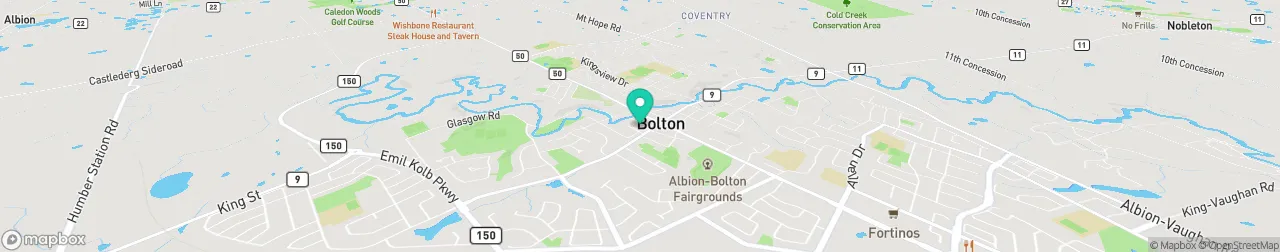 borne de recharge sur la carte