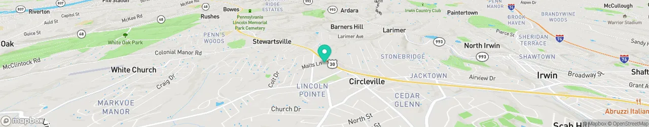 ev charging station on the map