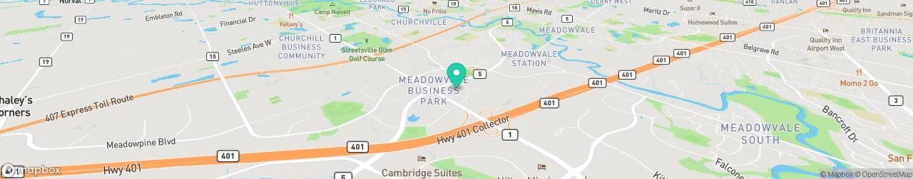 borne de recharge sur la carte