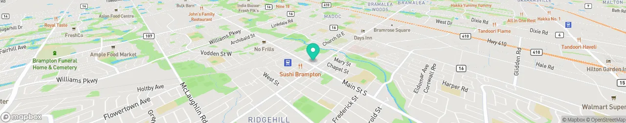 borne de recharge sur la carte