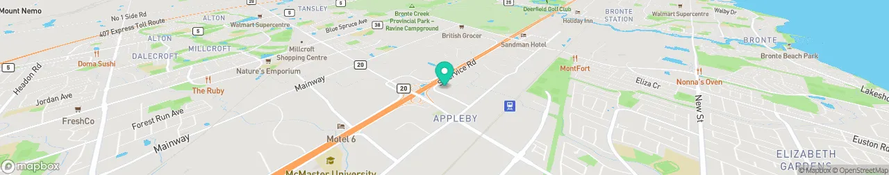 borne de recharge sur la carte