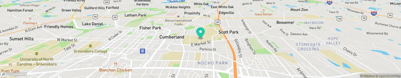 borne de recharge sur la carte