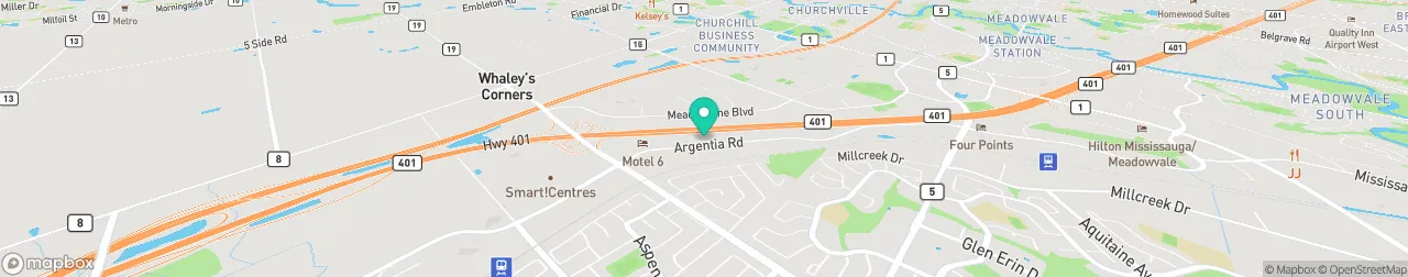 ev charging station on the map