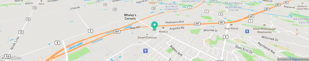 ev charging station on the map