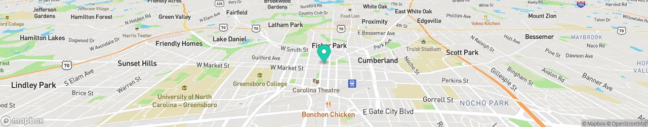 ev charging station on the map