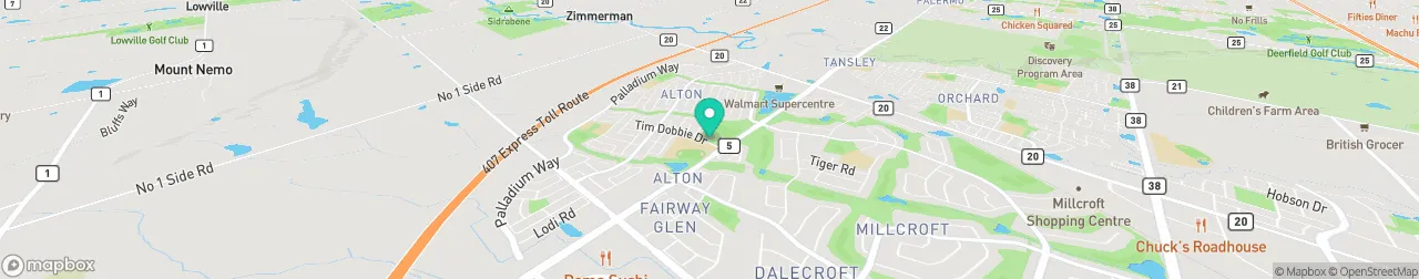 borne de recharge sur la carte