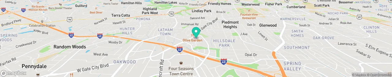 ev charging station on the map