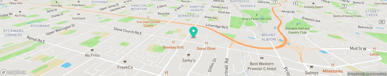 ev charging station on the map